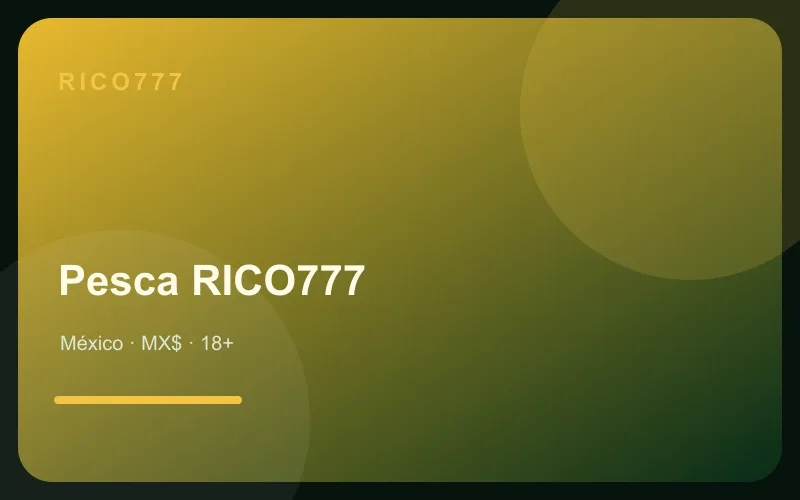 Pesca RICO777 en tonos verde esmeralda y dorado