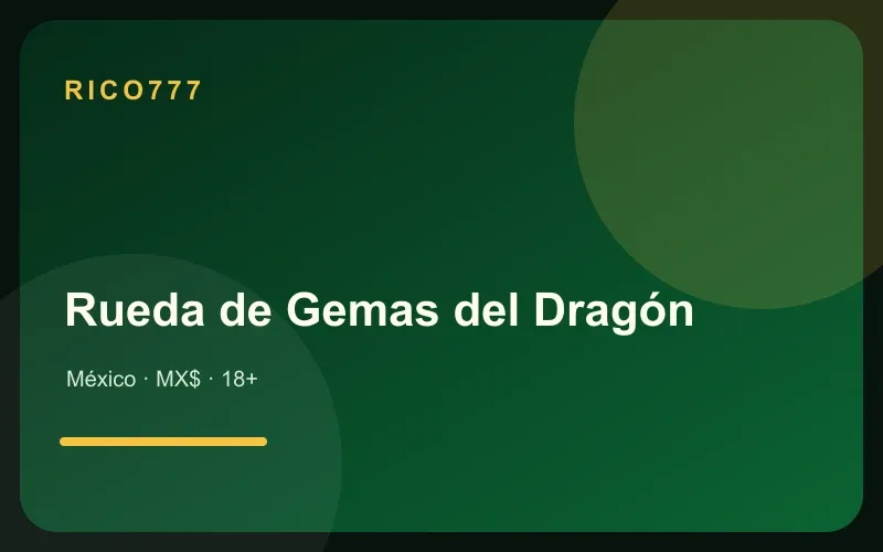 Rueda de Gemas del Dragón en tonos verde esmeralda y dorado